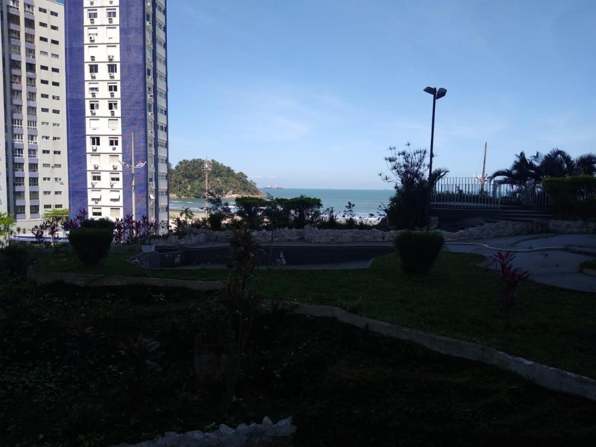 Apartamento Pe Na Areia Com Vista Mar E Wi-Fi Loftjl Com 01 Vaga De Garagem Sujeita A Disponibilidade Appartement Santos  Buitenkant foto